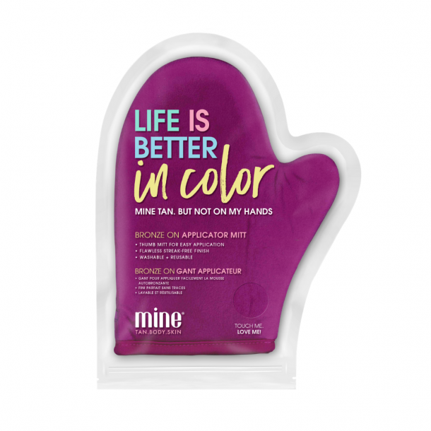 Minetan Life Is Better In Color Applicator Mitt