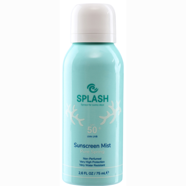 Splash Pure Spring Non-Perfumed Sunscreen Mist SPF 50+, 75 ml